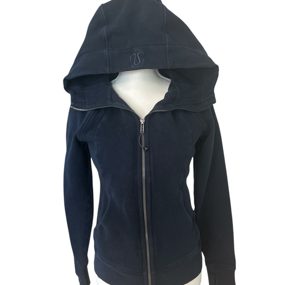 lululemon athletica Jackets & Blazers - lululemon athletica Women's Dark Blue Zip-Up Hoodie SZ 6